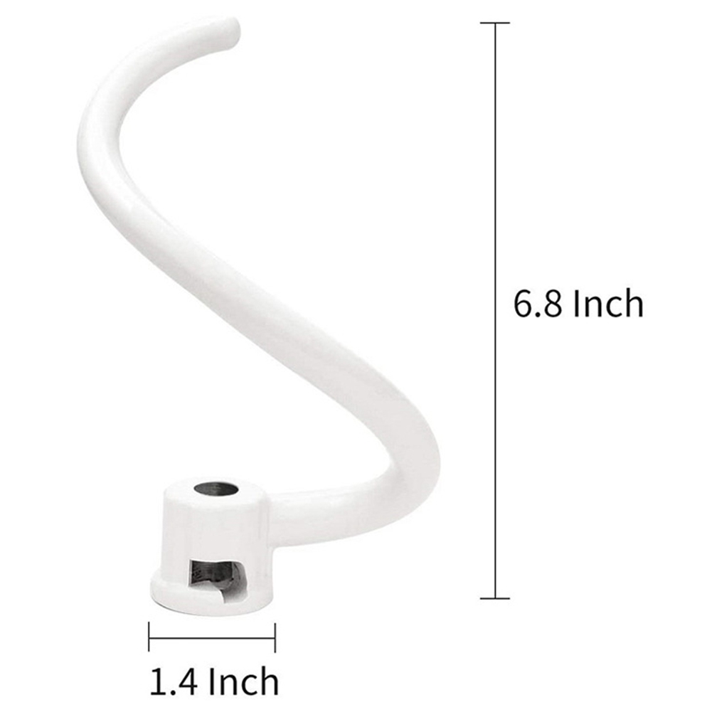 Commercial Kitchen Units - YCOC-Spiral Coated Metal Dough Hook For