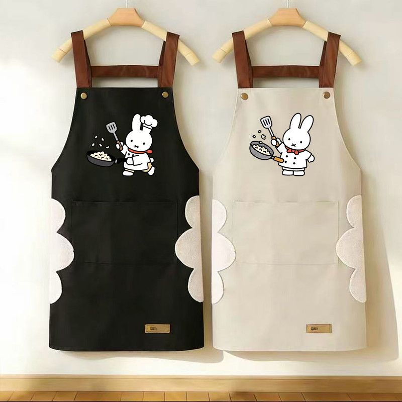 Commercial Kitchen Items - New Cartoon Miffy Rabbit Apron Waterproof