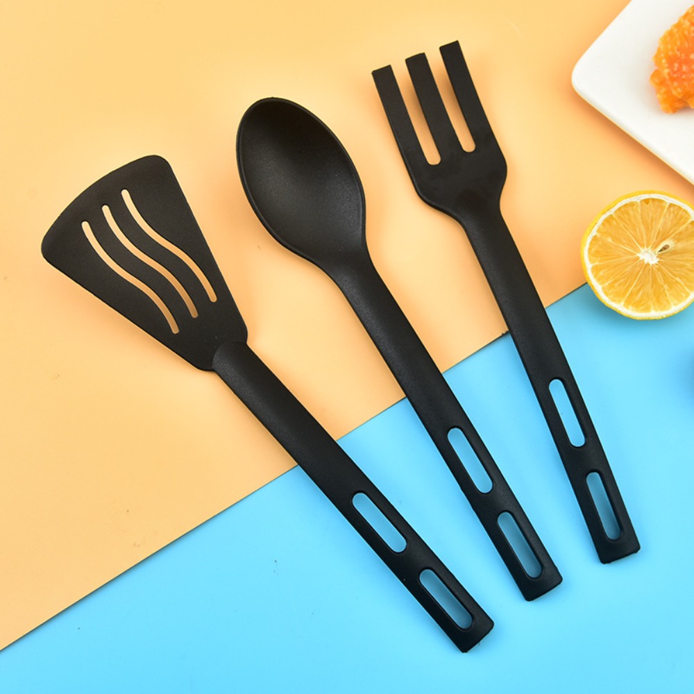 Nylon Kitchen Utensils Set Non - Commercial Kitchen Cooking ulasan dan harga