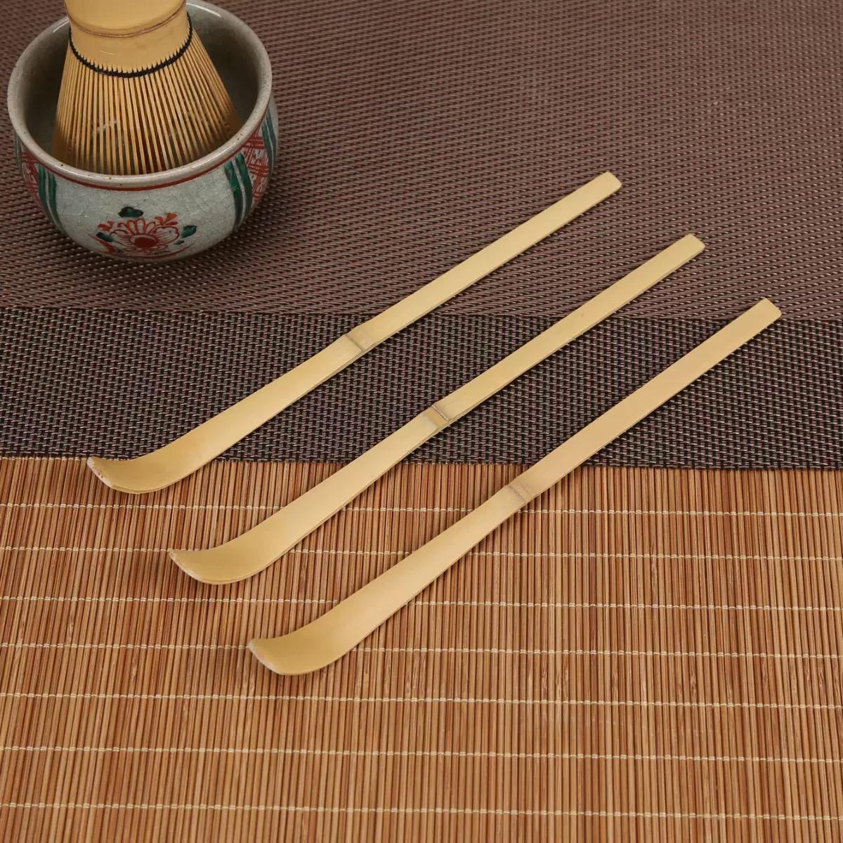 Wood Tea Sticks Matcha Spoon T - Commercial Kitchen Cooking ulasan dan harga