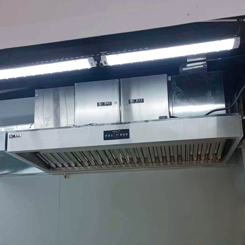 Over 98% Fume Removal Rate Ele - Commercial Kitchen Chimney ulasan dan harga