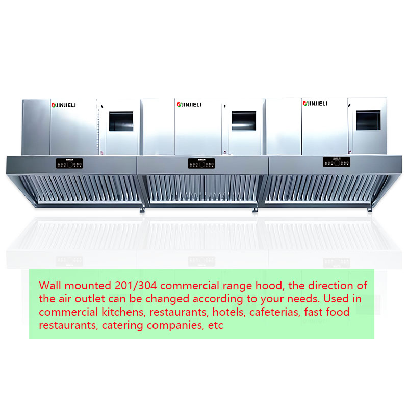 Over 98% Fume Removal Rate Ele - Commercial Kitchen Chimney ulasan dan harga
