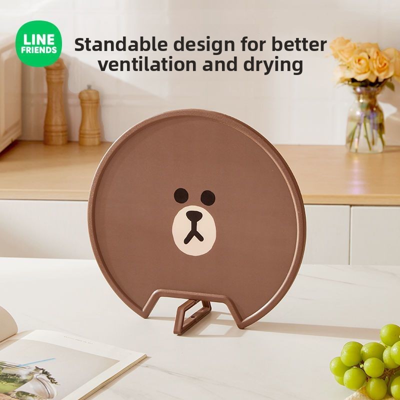 LINE FRIENDS Brown Anime Carto - Commercial Kitchen Items ulasan dan harga
