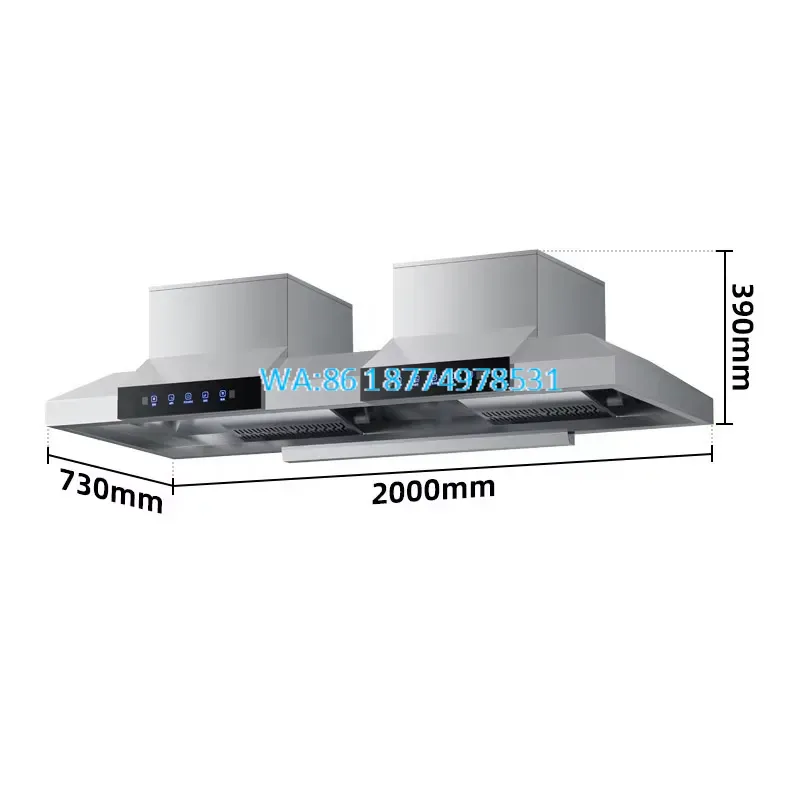 Wmwmnu for Big Size Commercial - Commercial Kitchen Chimney ulasan dan harga
