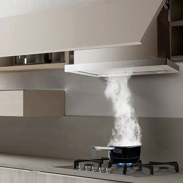 Built in Cooker Hood Stainless - Commercial Kitchen Chimney ulasan dan harga