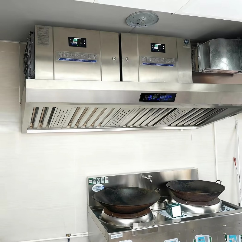 Electrostatic commercial smoke - Commercial Kitchen Chimney ulasan dan harga