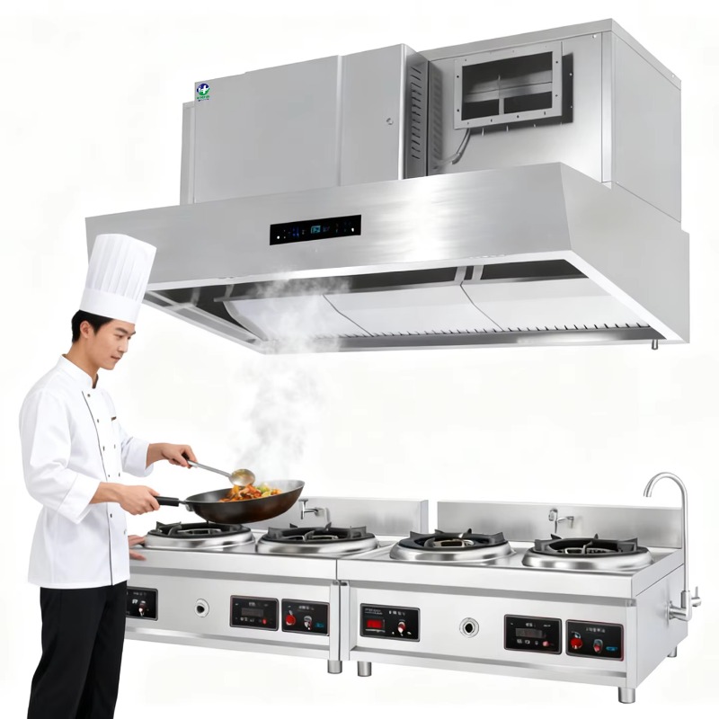 Electrostatic commercial smoke - Commercial Kitchen Chimney ulasan dan harga