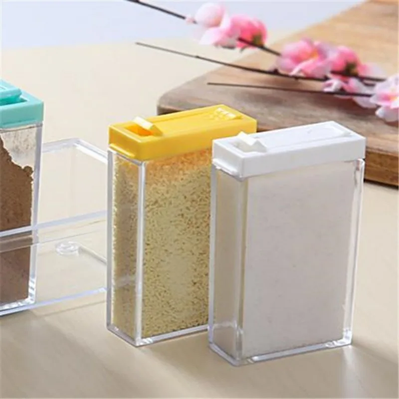 Transparent Seasoning Six Grid - Commercial Kitchen Items ulasan dan harga