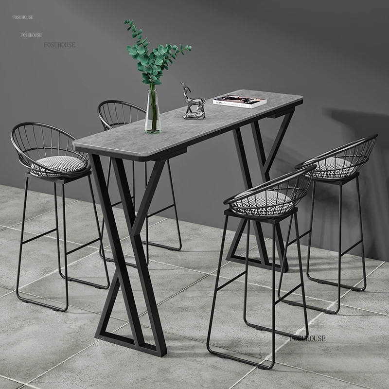 #Light Luxury Slate Bar Tables - Commercial Kitchen Counter ulasan dan harga