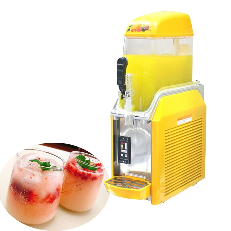 Big Capacity 12L Slush Machine - Commercial Ice Maker ulasan dan harga