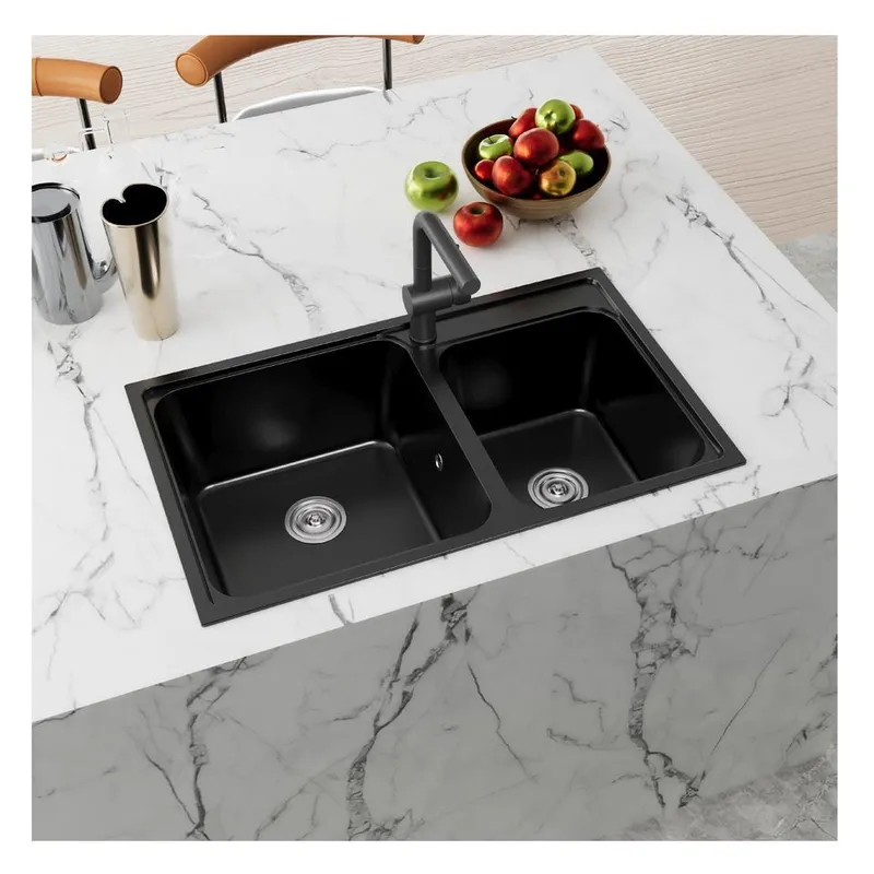 SMC Double Sink High Strength  - Commercial Kitchen Double Sink ulasan dan harga