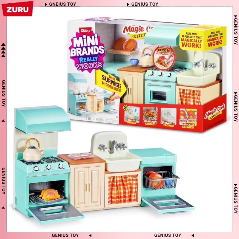 Zuru Mini Brands Magic Cook Ki - Commercial Kitchen Items ulasan dan harga