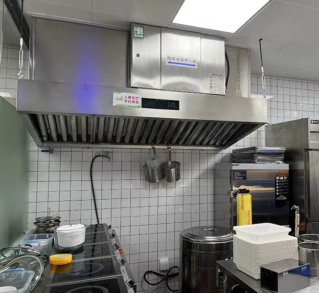 Standard stainless steel range - Commercial Kitchen Chimney ulasan dan harga