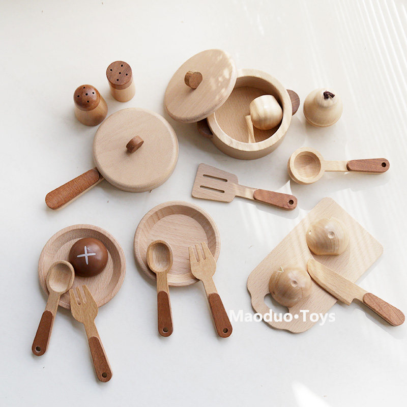 Maoduo Toys Beech Wooden Kids  - Commercial Kitchen Items ulasan dan harga