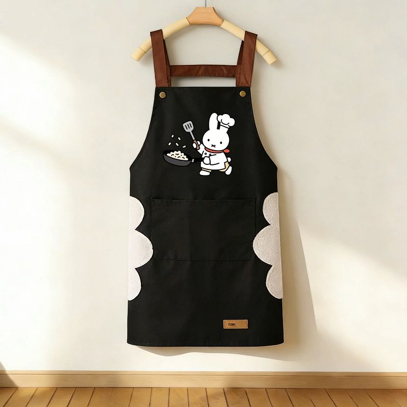 New Cartoon Miffy Rabbit Apron - Commercial Kitchen Items ulasan dan harga