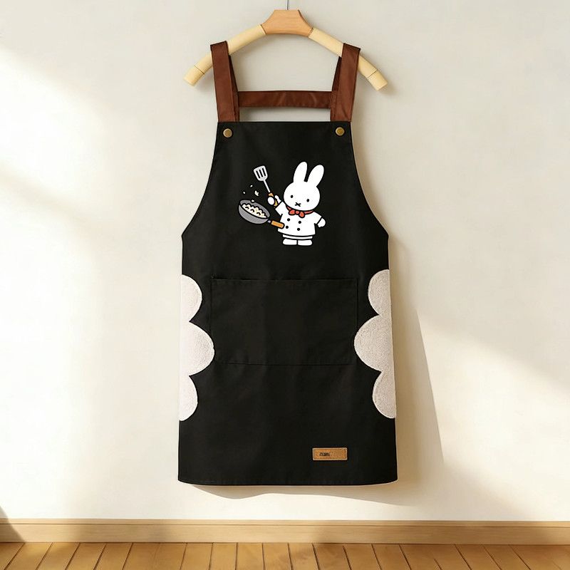 New Cartoon Miffy Rabbit Apron - Commercial Kitchen Items ulasan dan harga
