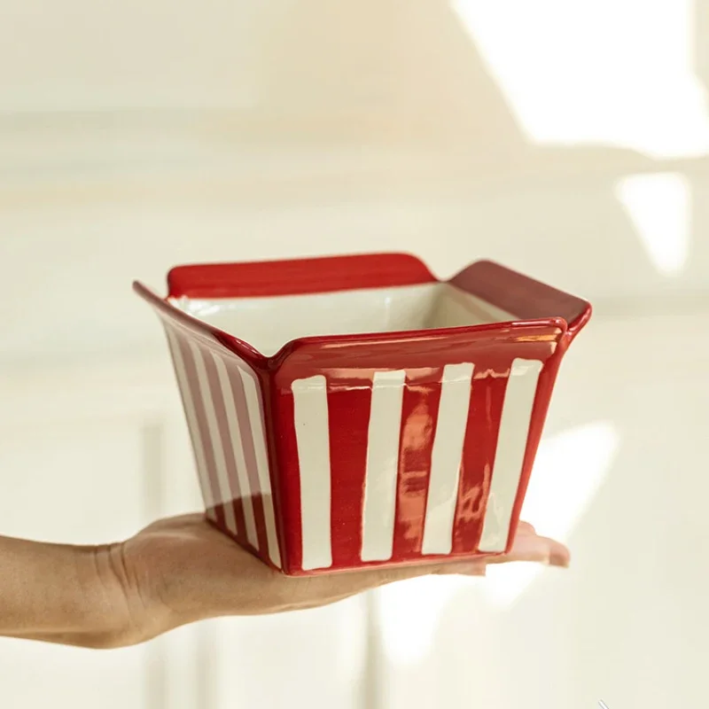 Creative Ceramic Bowl Square H - Commercial Kitchen Items ulasan dan harga