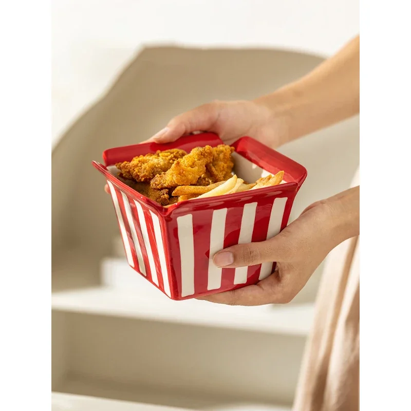 Creative Ceramic Bowl Square H - Commercial Kitchen Items ulasan dan harga
