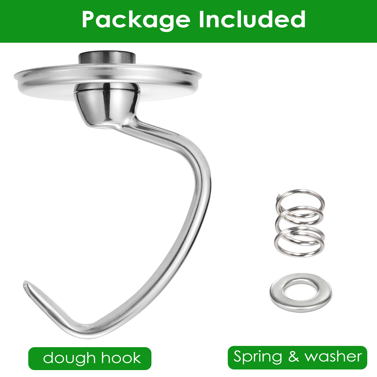Stainless Steel Dough Hook Wit - Commercial Kitchen Units ulasan dan harga