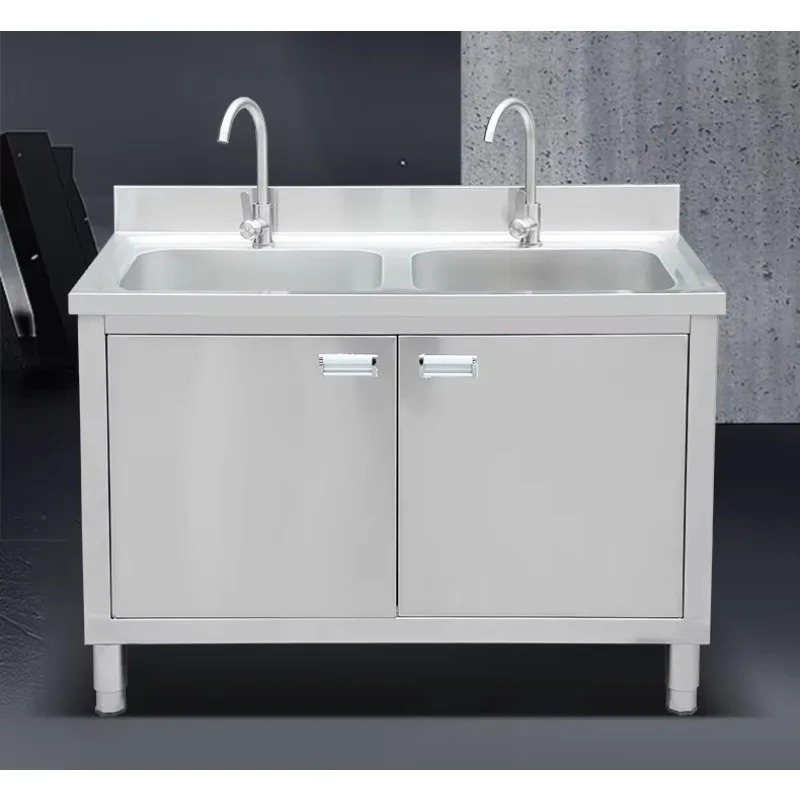 Commercial Stainless Steel Sin - Commercial Kitchen Double Sink ulasan dan harga