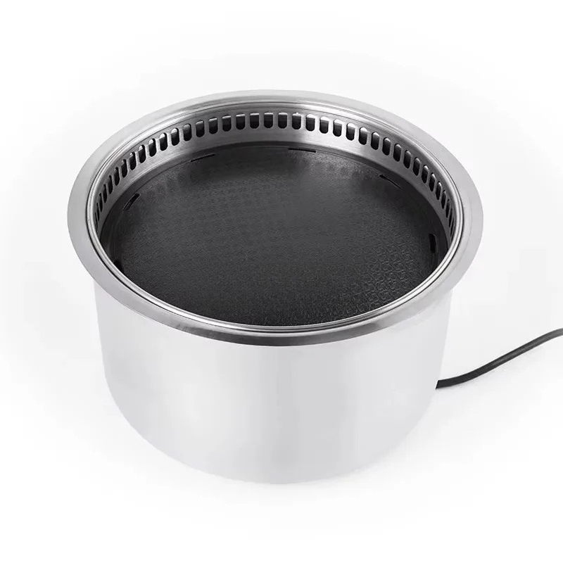 New Commercial 1500W Round Ele - Commercial Kitchen Installation ulasan dan harga