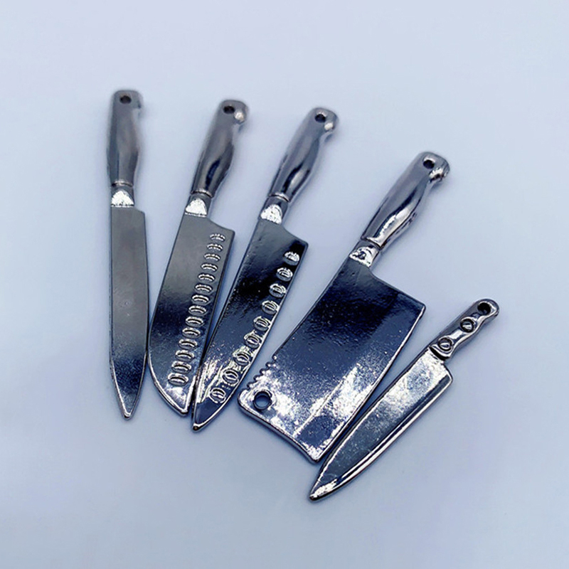 1/12 Dollhouse Mini Knives Mod - Commercial Kitchen Cooking ulasan dan harga