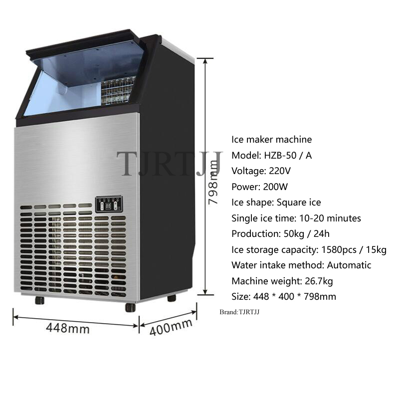 110V 220V Ice Maker Commercial - Commercial Ice Maker ulasan dan harga