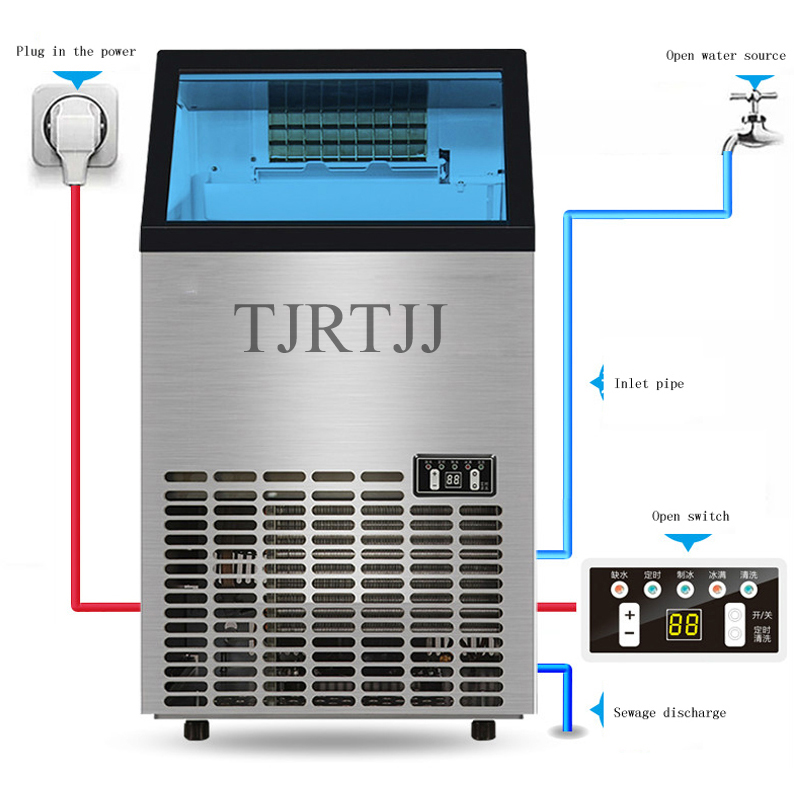 110V 220V Ice Maker Commercial - Commercial Ice Maker ulasan dan harga