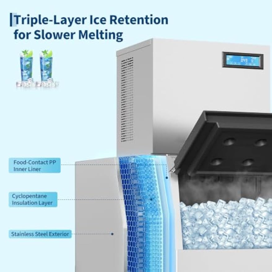 Commercial Ice Maker Machine 6 - Commercial Ice Maker ulasan dan harga