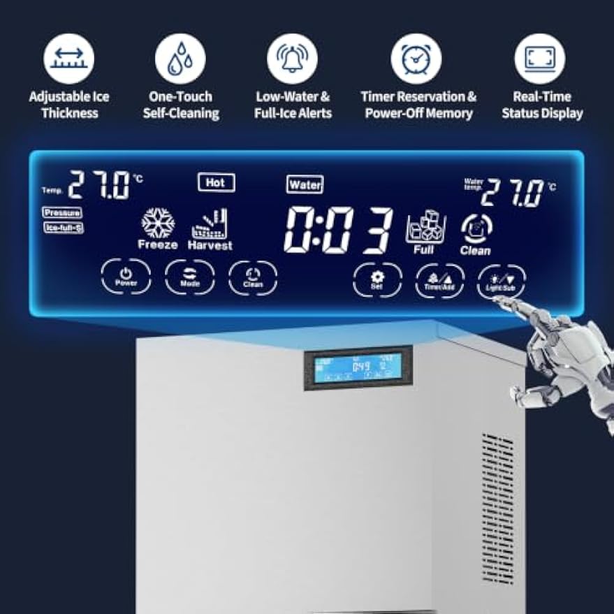 Commercial Ice Maker Machine 6 - Commercial Ice Maker ulasan dan harga