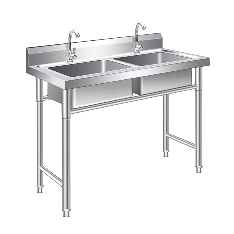 Commercial Kitchen Stainless S - Commercial Kitchen Double Sink ulasan dan harga