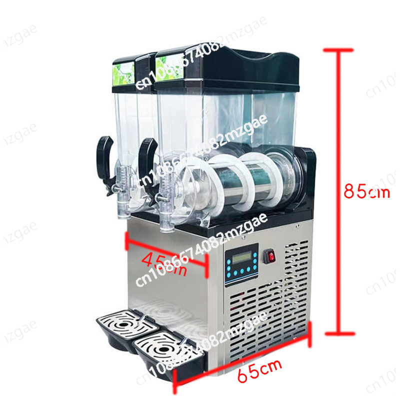 Smoothie Machine 2 Tanks 15L S - Commercial Ice Maker ulasan dan harga