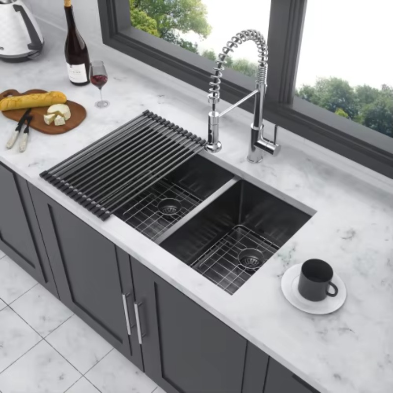 ATV Modern Large Double Bowl K - Commercial Kitchen Double Sink ulasan dan harga