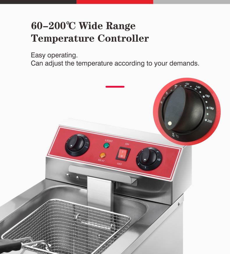 Electric Deep Fryers Commercia - Commercial Kitchen Cooking ulasan dan harga
