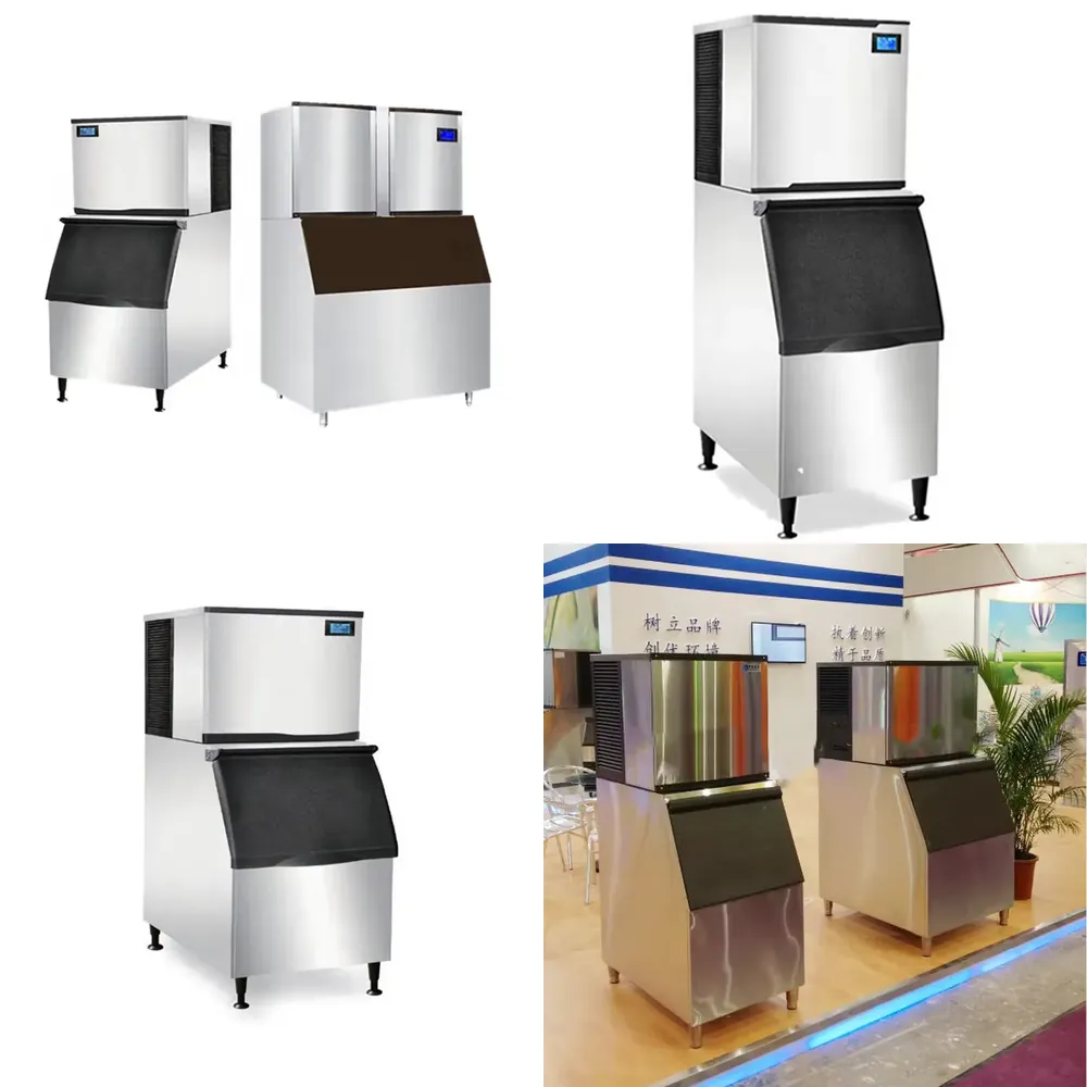 Industrial 700kg 900kg 100kg C - Commercial Ice Maker ulasan dan harga
